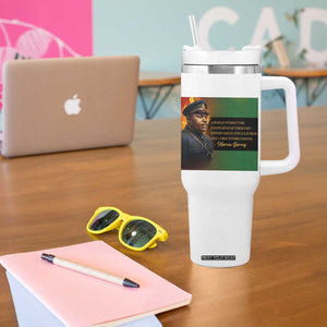 Marcus Garvey Pan African Flag Tumbler With Handle A People Without Knowledge Of Their Past Quote TS12 Print Your Wear