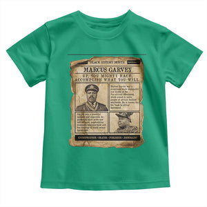 Vintage Newspaper Marcus Garvey Toddler T Shirt Up You Mighty Race Quote TS12 Irish Green Print Your Wear