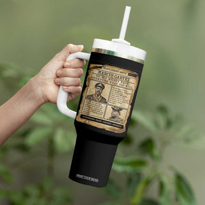 Vintage Newspaper Marcus Garvey Tumbler With Handle Up You Mighty Race Quote TS12 Print Your Wear