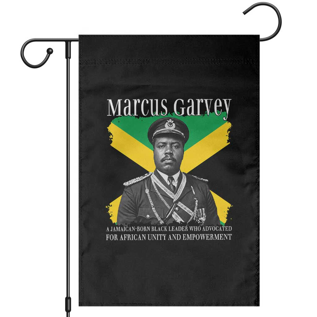 Marcus Garvey Jamaican National Hero Garden Flag Pan Africanism History Gift TS12 Black Print Your Wear