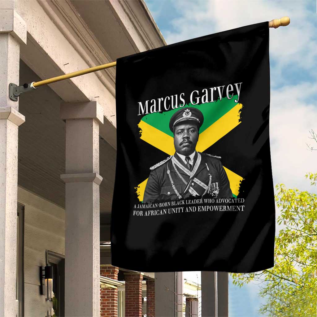 Marcus Garvey Jamaican National Hero Garden Flag Pan Africanism History Gift TS12 Print Your Wear