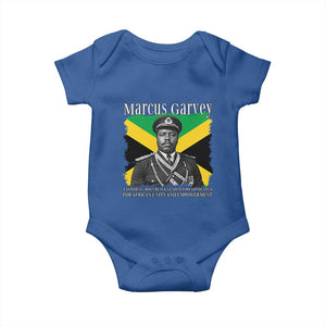 Marcus Garvey Jamaican National Hero Baby Onesie Pan Africanism History Gift TS12 Royal Blue Print Your Wear