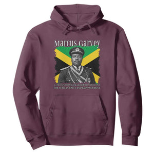 Marcus Garvey Jamaican National Hero Hoodie Pan Africanism History Gift TS12 Maroon Print Your Wear