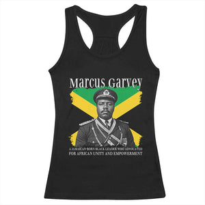 Marcus Garvey Jamaican National Hero Racerback Tank Top Pan Africanism History Gift TS12 Black Print Your Wear