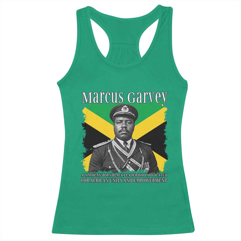 Marcus Garvey Jamaican National Hero Racerback Tank Top Pan Africanism History Gift TS12 Irish Green Print Your Wear