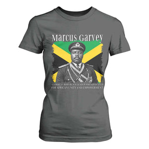 Marcus Garvey Jamaican National Hero T Shirt For Women Pan Africanism History Gift TS12 Dark Heather Print Your Wear