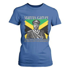 Marcus Garvey Jamaican National Hero T Shirt For Women Pan Africanism History Gift TS12 Royal Blue Print Your Wear