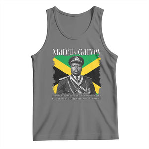 Marcus Garvey Jamaican National Hero Tank Top Pan Africanism History Gift TS12 Black Heather Print Your Wear