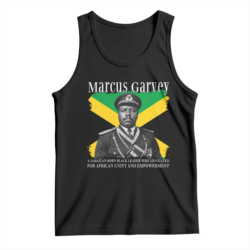 Marcus Garvey Jamaican National Hero Tank Top Pan Africanism History Gift TS12 Black Print Your Wear
