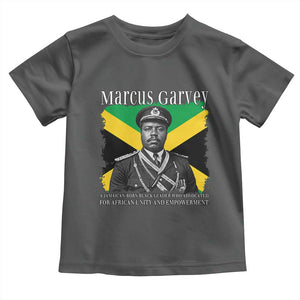 Marcus Garvey Jamaican National Hero Toddler T Shirt Pan Africanism History Gift TS12 Dark Heather Print Your Wear