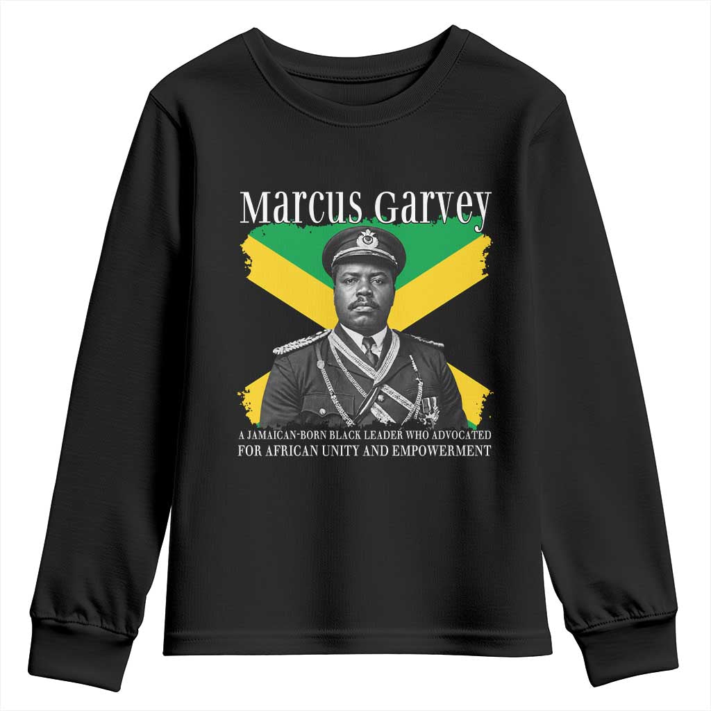 Marcus Garvey Jamaican National Hero Youth Sweatshirt Pan Africanism History Gift TS12 Black Print Your Wear