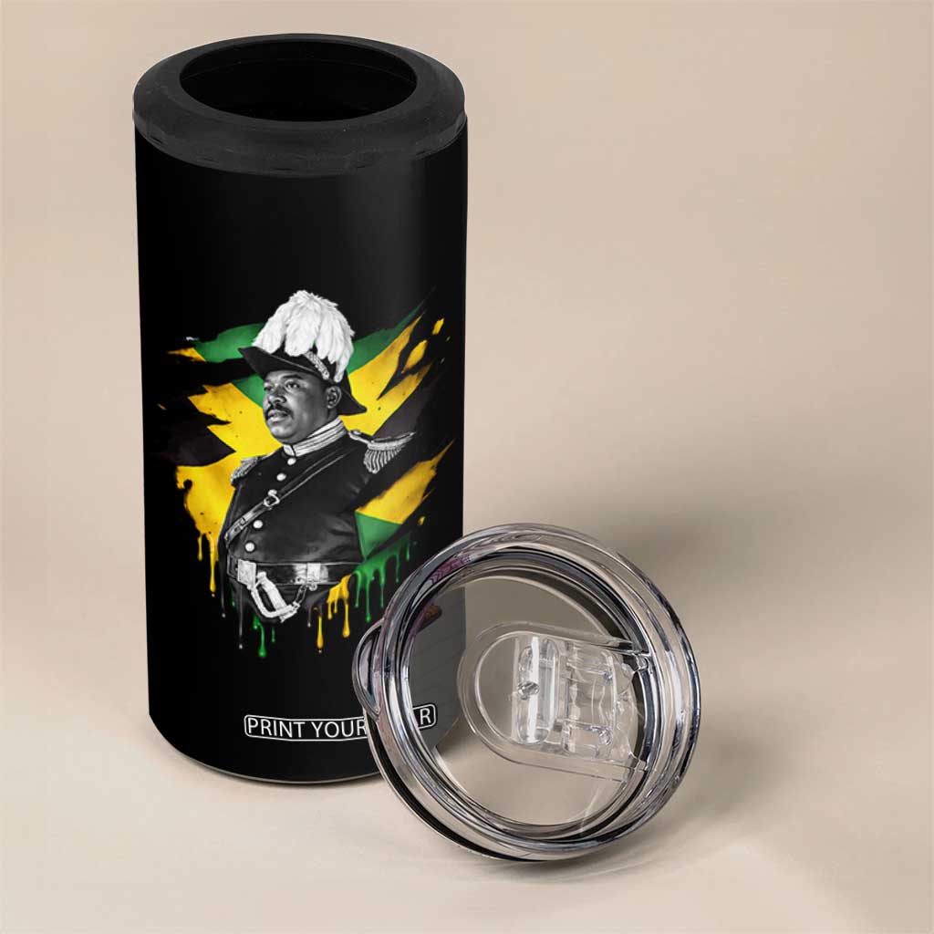 Marcus Garvey Jamaican National Hero 4 in 1 Can Cooler Tumbler African American Heritage TS12 Print Your Wear