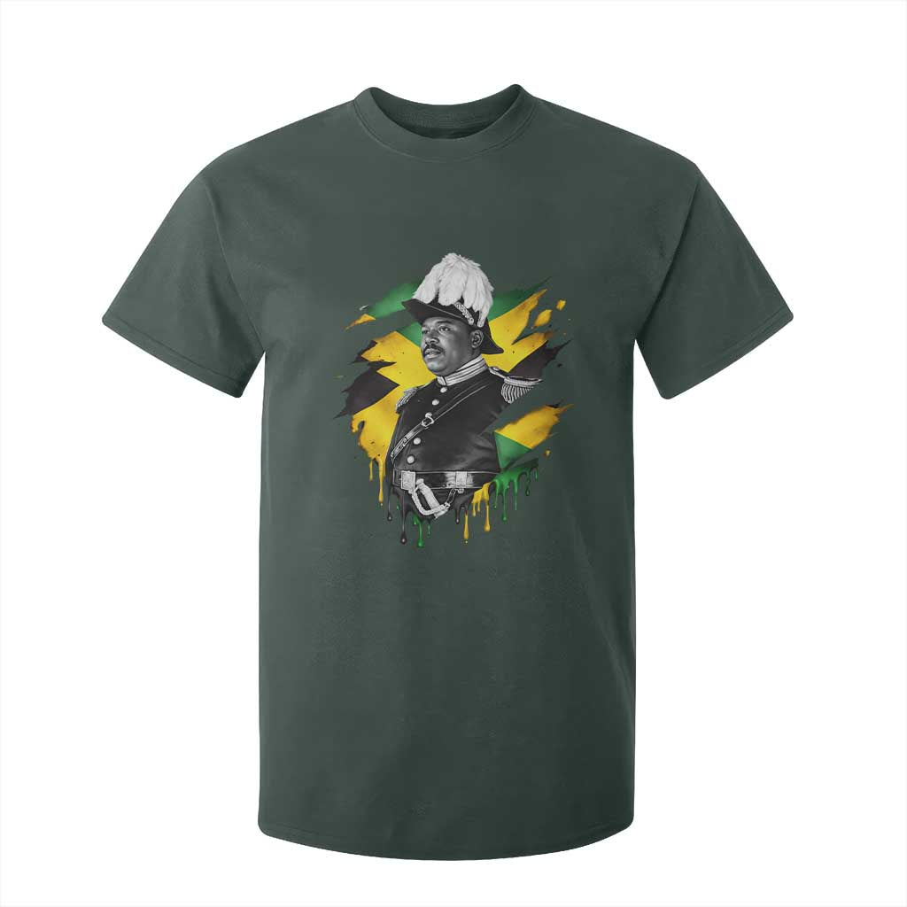 Marcus Garvey Jamaican National Hero T Shirt For Kid African American Heritage TS12 Dark Forest Green Print Your Wear