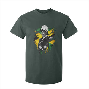 Marcus Garvey Jamaican National Hero T Shirt For Kid African American Heritage TS12 Dark Forest Green Print Your Wear