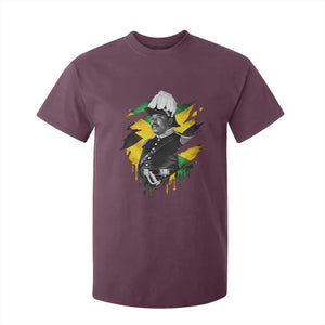 Marcus Garvey Jamaican National Hero T Shirt For Kid African American Heritage TS12 Maroon Print Your Wear