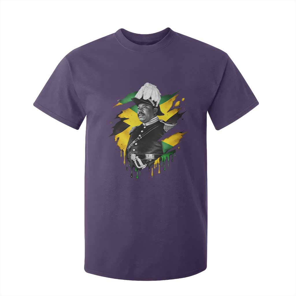 Marcus Garvey Jamaican National Hero T Shirt For Kid African American Heritage TS12 Purple Print Your Wear