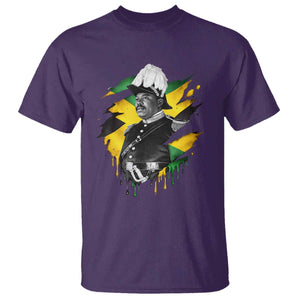 Marcus Garvey Jamaican National Hero T Shirt African American Heritage TS12 Purple Print Your Wear