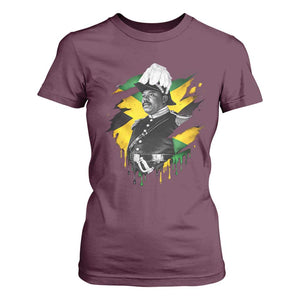 Marcus Garvey Jamaican National Hero T Shirt For Women African American Heritage TS12 Maroon Print Your Wear