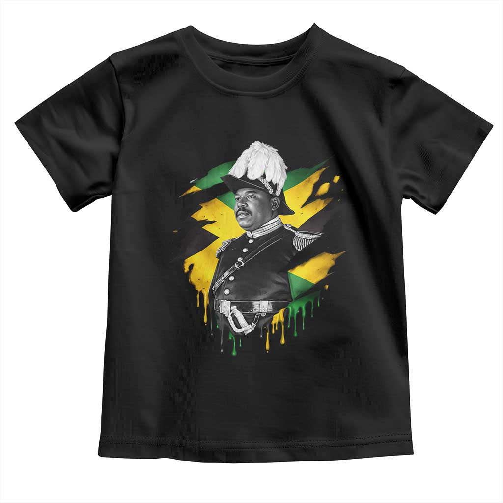 Marcus Garvey Jamaican National Hero Toddler T Shirt African American Heritage TS12 Black Print Your Wear