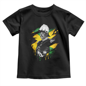Marcus Garvey Jamaican National Hero Toddler T Shirt African American Heritage TS12 Black Print Your Wear