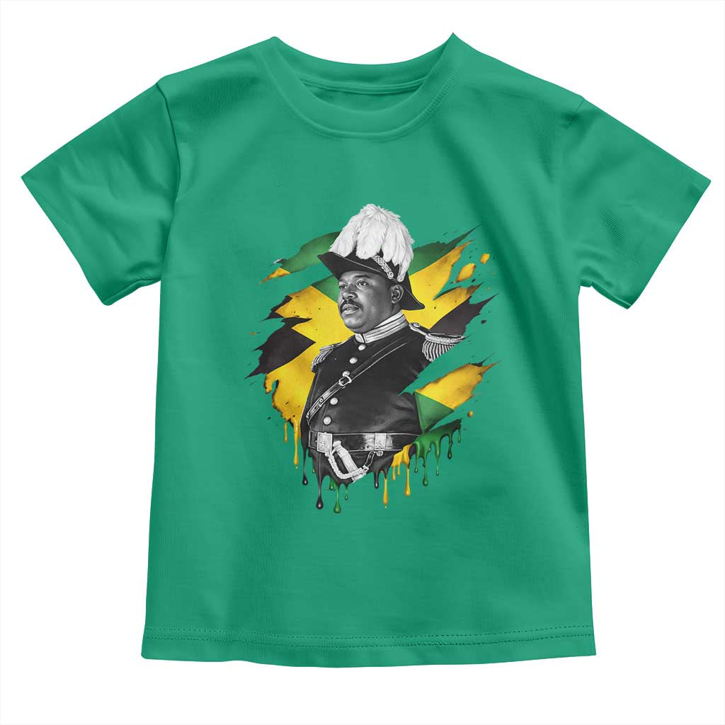 Marcus Garvey Jamaican National Hero Toddler T Shirt African American Heritage TS12 Irish Green Print Your Wear