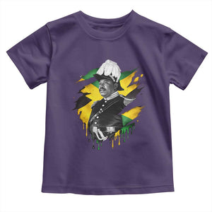 Marcus Garvey Jamaican National Hero Toddler T Shirt African American Heritage TS12 Purple Print Your Wear