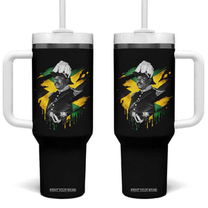 Marcus Garvey Jamaican National Hero Tumbler With Handle African American Heritage TS12 One Size: 40 oz Black Print Your Wear