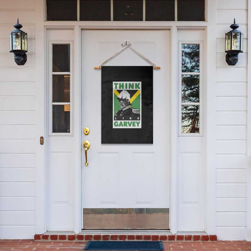 Pan Africanism Think Like Garvey Garden Flag Marcus Garvey Jamaica Flag TS12 Print Your Wear
