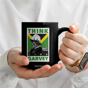 Pan Africanism Think Like Garvey Coffee Mug Marcus Garvey Jamaica Flag TS12 Print Your Wear