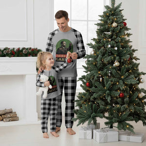 Think Like Garvey Plaid Pajama Set Civil Rights Leader Gift TS12 White Plaid Print Your Wear