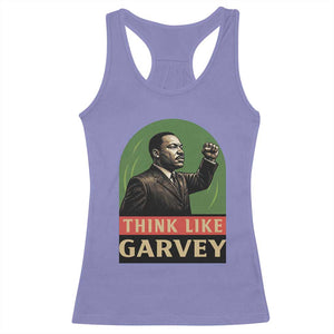 Think Like Garvey Racerback Tank Top Civil Rights Leader Gift TS12 Violet Print Your Wear