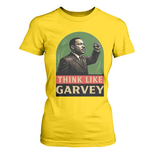 Think Like Garvey T Shirt For Women Civil Rights Leader Gift TS12 Daisy Print Your Wear