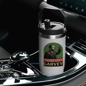 Think Like Garvey Flip Straw Tumbler Civil Rights Leader Gift TS12 Print Your Wear