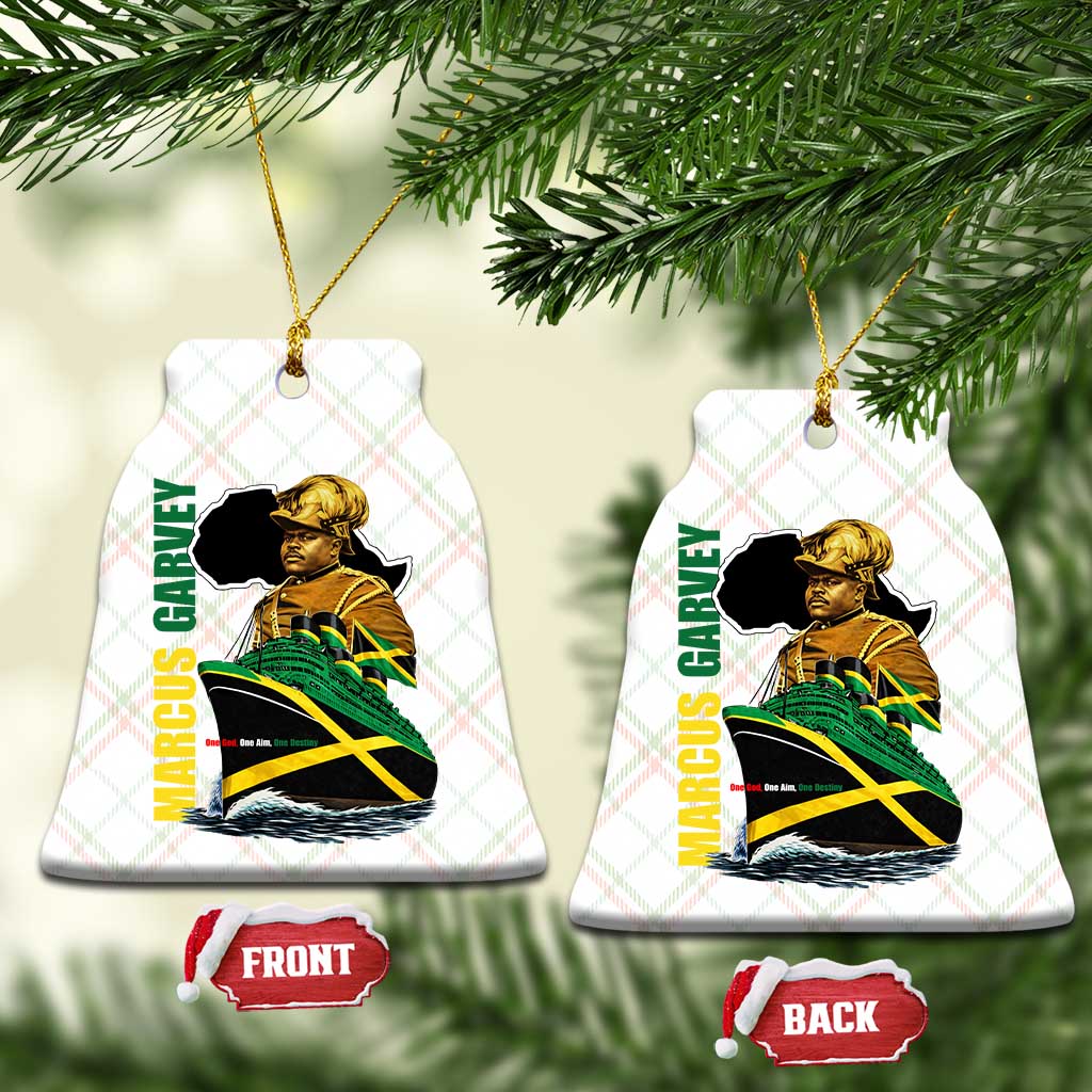 Marcus Garvey Jamaica Pride Ceramic Ornament One God One Aim One Destiny TS12 Print Your Wear
