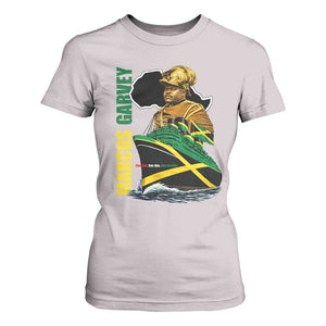 Marcus Garvey Jamaica Pride T Shirt For Women One God One Aim One Destiny TS12 Ice Gray Print Your Wear