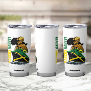 Marcus Garvey Jamaica Pride Tumbler Cup One God One Aim One Destiny TS12 Print Your Wear