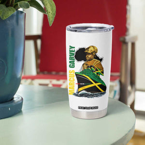 Marcus Garvey Jamaica Pride Tumbler Cup One God One Aim One Destiny TS12 Print Your Wear