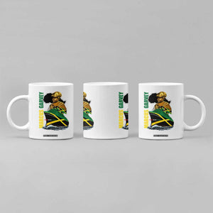 Marcus Garvey Jamaica Pride Coffee Mug One God One Aim One Destiny TS12 Print Your Wear