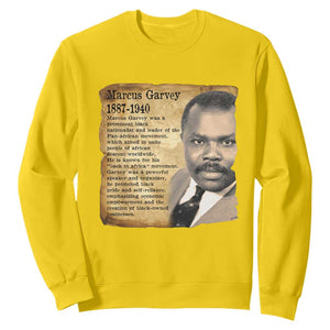 Marcus Garvey Sweatshirt Strong Black History Leader TS12 Daisy Print Your Wear