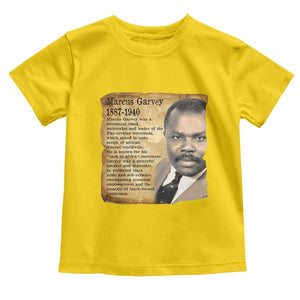 Marcus Garvey Toddler T Shirt Strong Black History Leader TS12 Daisy Print Your Wear