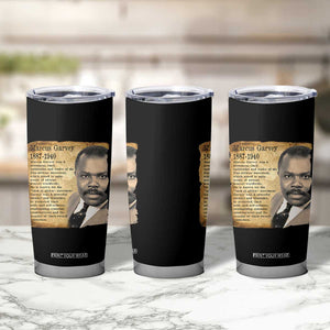 Marcus Garvey Tumbler Cup Strong Black History Leader TS12 Print Your Wear