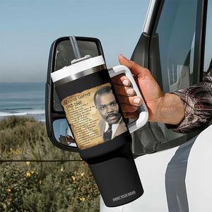 Marcus Garvey Tumbler With Handle Strong Black History Leader TS12 Print Your Wear