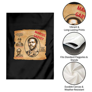 Marcus Garvey Garden Flag First National Hero Of Jamaica Legacy TS12 Print Your Wear