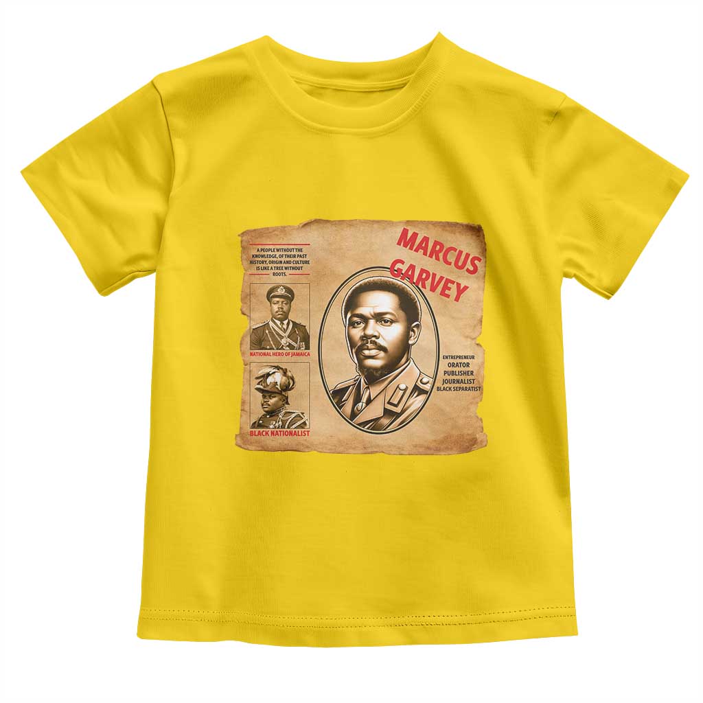 Marcus Garvey Toddler T Shirt First National Hero Of Jamaica Legacy TS12 Daisy Print Your Wear