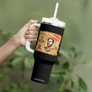 Marcus Garvey Tumbler With Handle First National Hero Of Jamaica Legacy TS12 Print Your Wear