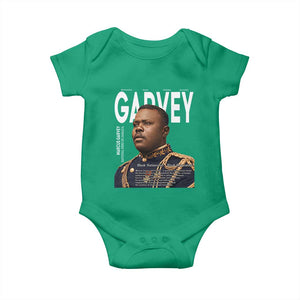 Vintage Black History Hero Marcus Garvey Baby Onesie Black Pride TS12 Irish Green Print Your Wear