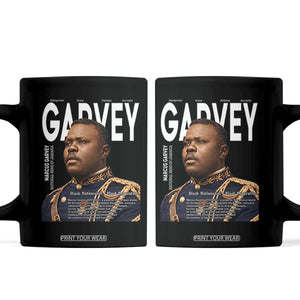 Vintage Black History Hero Marcus Garvey Coffee Mug Black Pride TS12 Black Print Your Wear