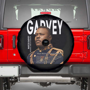 Vintage Black History Hero Marcus Garvey Spare Tire Cover Black Pride TS12 Black Print Your Wear