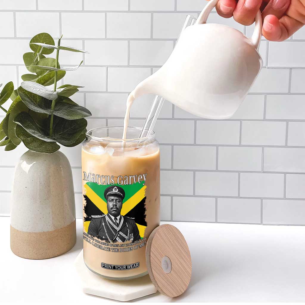 Marcus Garvey Liberation Quote Glass Can Liberate The Minds Of Men TS12 Print Your Wear