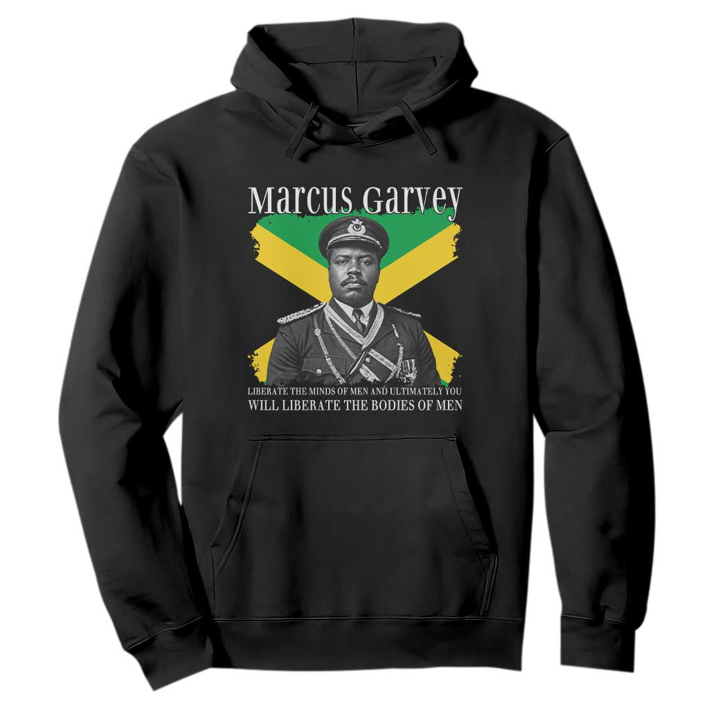 Marcus Garvey Liberation Quote Hoodie Liberate The Minds Of Men TS12 Black Print Your Wear